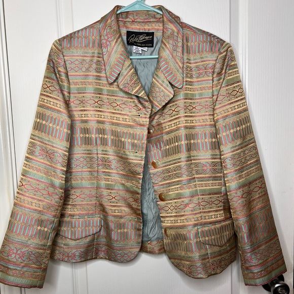 Rickie Freeman Vintage Sz 14 Blazer - Picture 4 of 8